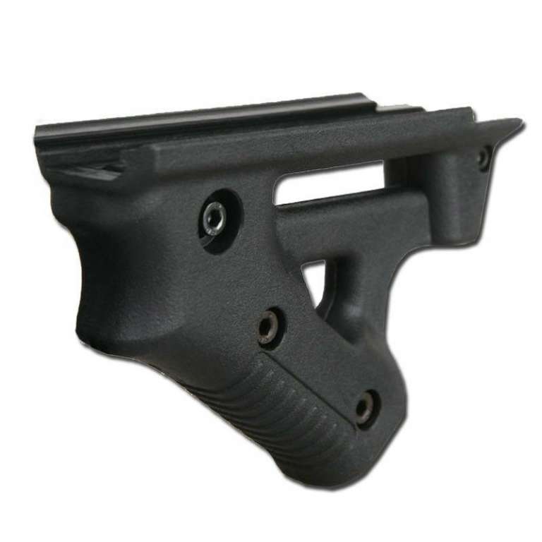 Tactical Custom Ergonomic Canted Foregrip Rail Mount Angled Front Fore Grip BlacK RENEGADE